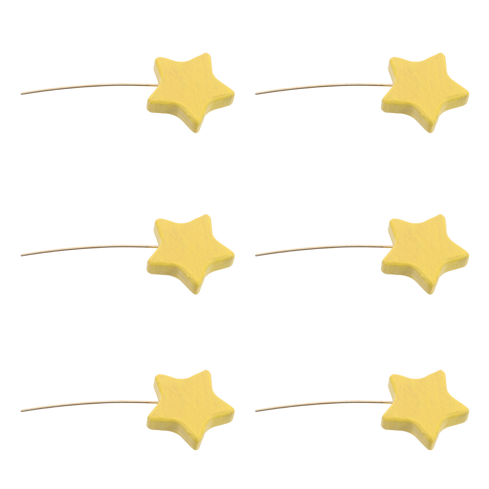 6Pcs Mini Wood Star Picks Five - đánh giá và giá Centerpiece Stick