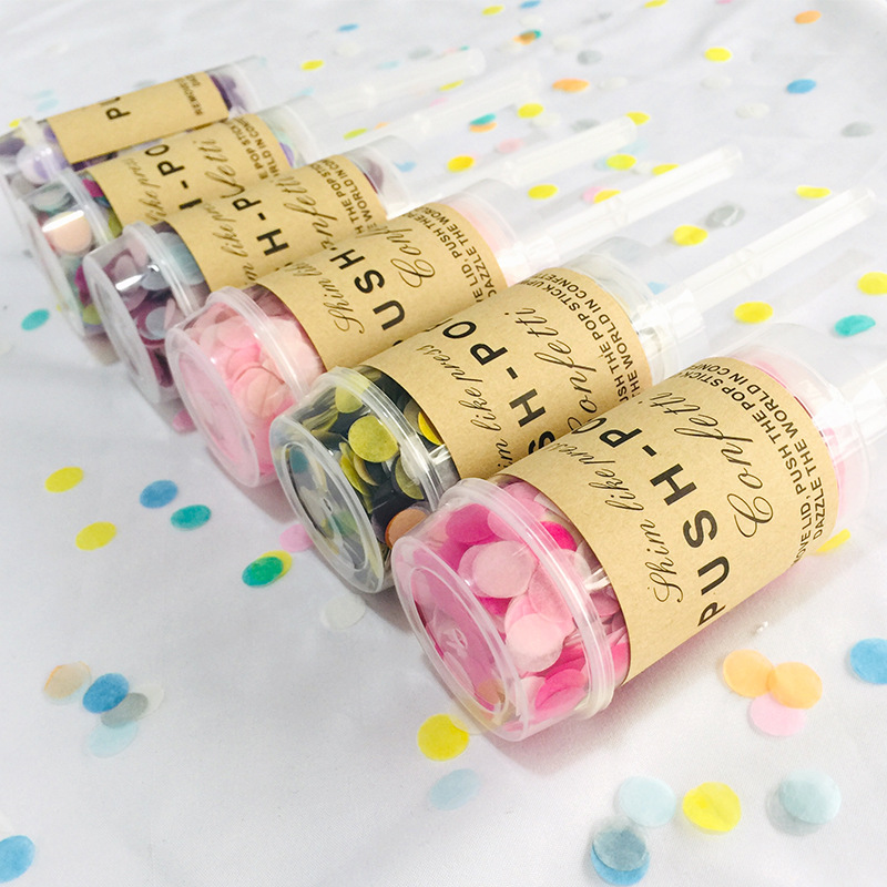 2 Cái Nhiều Màu Giấy Phế Liệu  - đánh giá và giá Confetti Cannon Tube