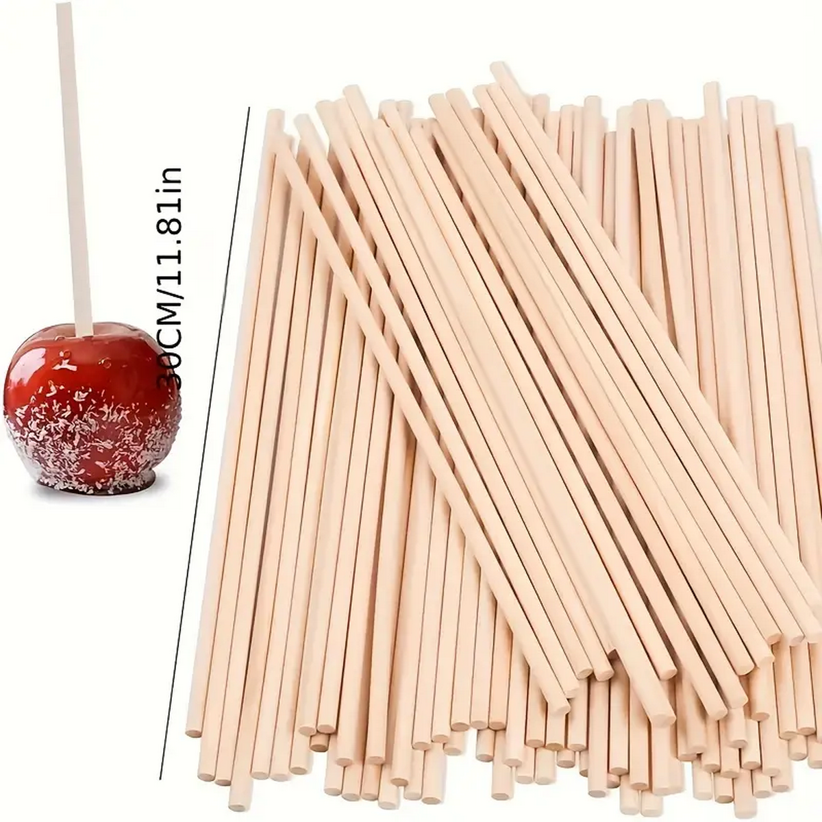 DIY Bamboo Sticks 50/100pcs Na - đánh giá và giá Cotton Candy Cone