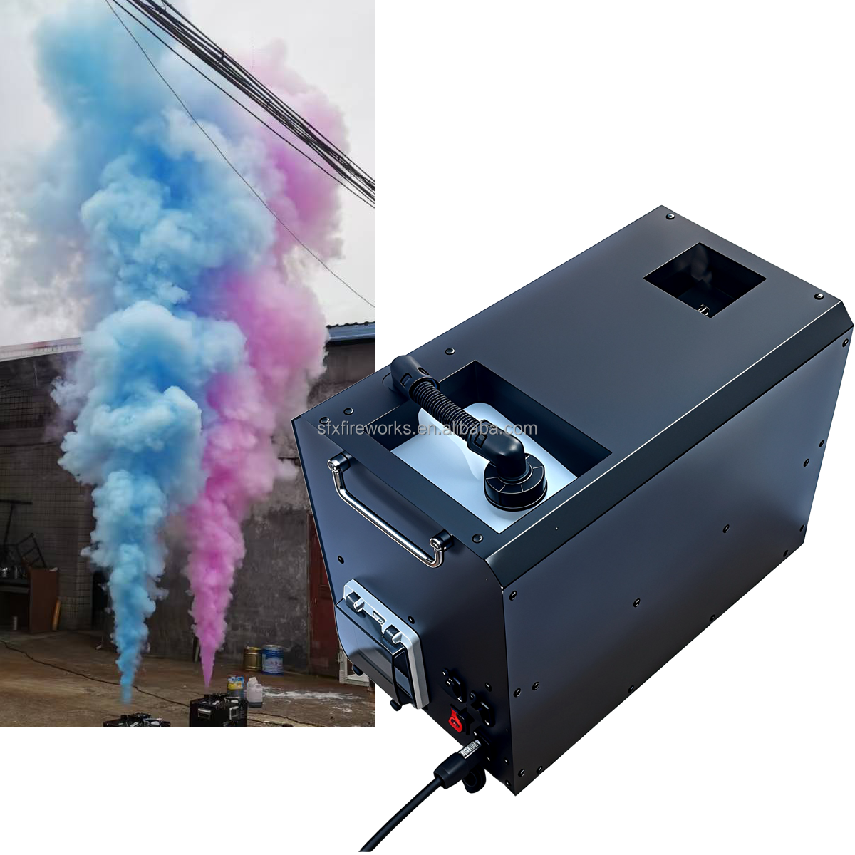 Super Powerful DMX Remote Cont - đánh giá và giá Confetti Cannon Tube