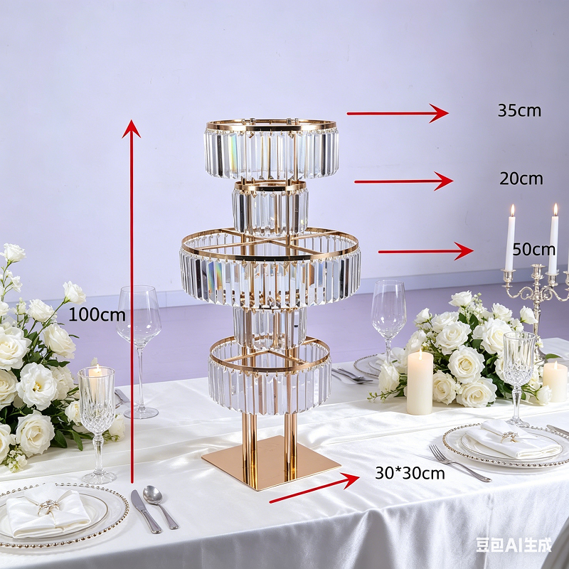 4 PCS Flower Rack Crystal Road - đánh giá và giá Party Event Supply Store