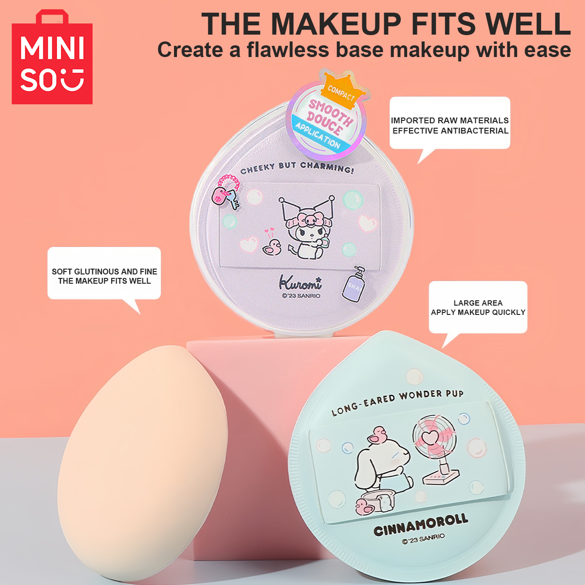 MINISO Sanrio Antibacterial Ex - đánh giá và giá Cotton Candy Cone