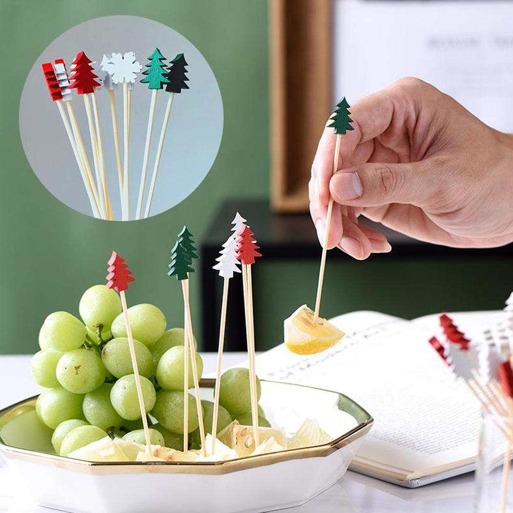50Pcs Christmas Cocktail Picks - đánh giá và giá Centerpiece Stick