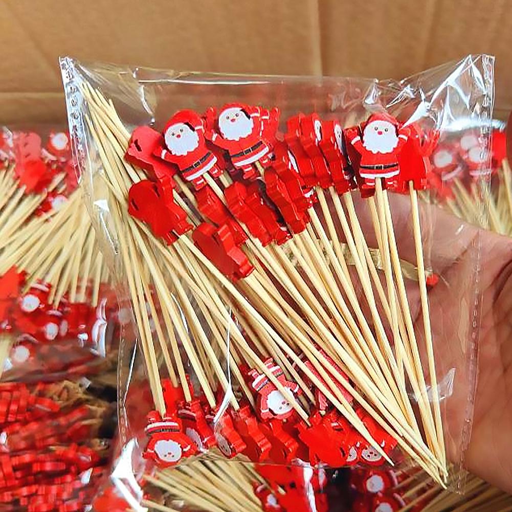 50Pcs Christmas Cocktail Picks - đánh giá và giá Centerpiece Stick