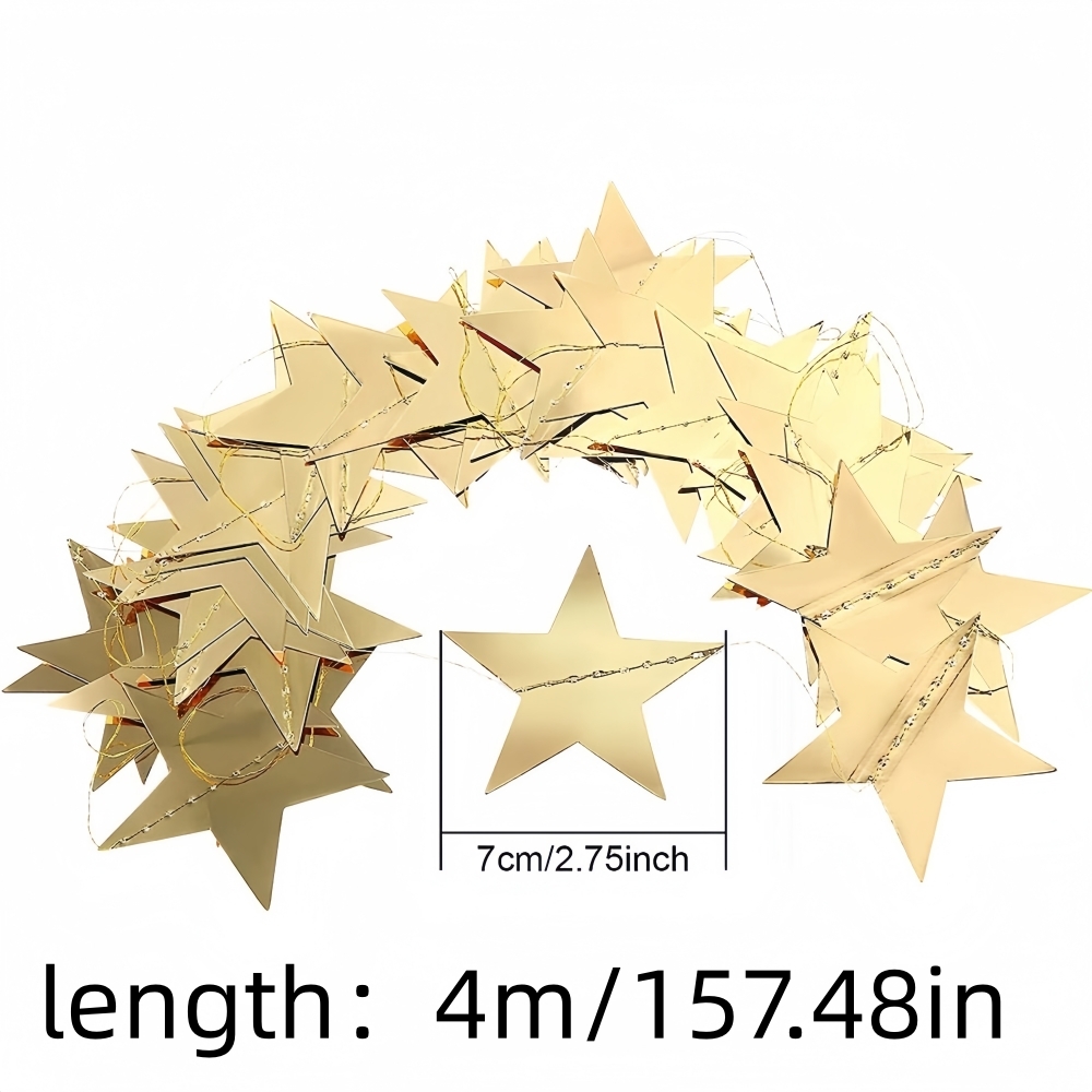 1pc 4m/157.48inch Gold Silver  - đánh giá và giá Party Banner Gold