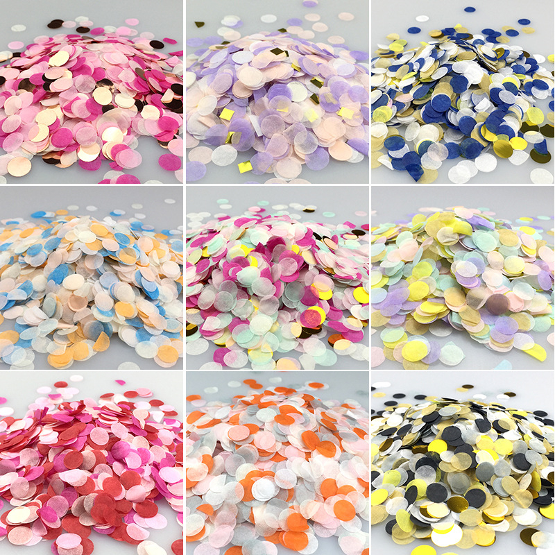 1000 Cái/túi 1Cm Giấy Confetti - đánh giá và giá Confetti Cannon Tube