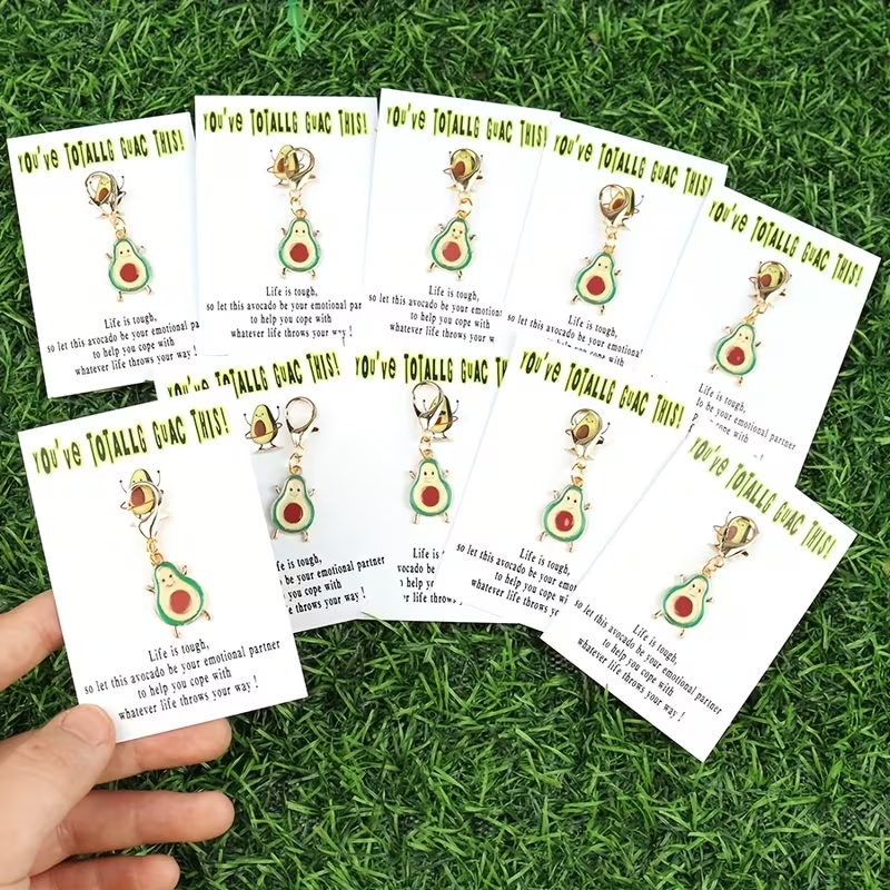 10 Charming Avocado Keychains  - đánh giá và giá Event Party