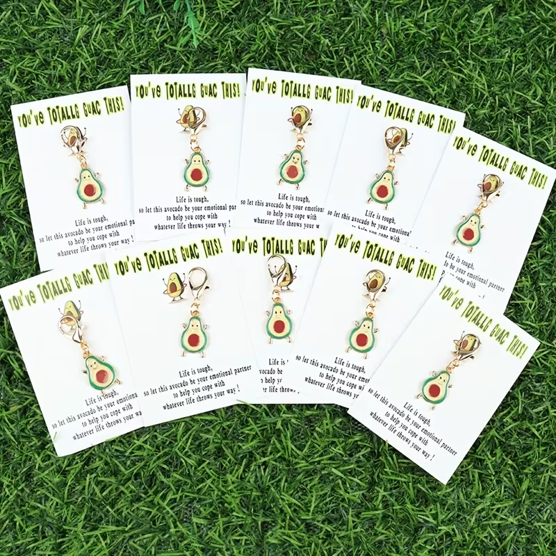 10 Charming Avocado Keychains  - đánh giá và giá Event Party