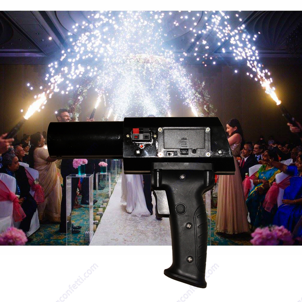 Lạnh Pyro Súng Cầm Tay Bắn Sún - đánh giá và giá Confetti Cannon Tube