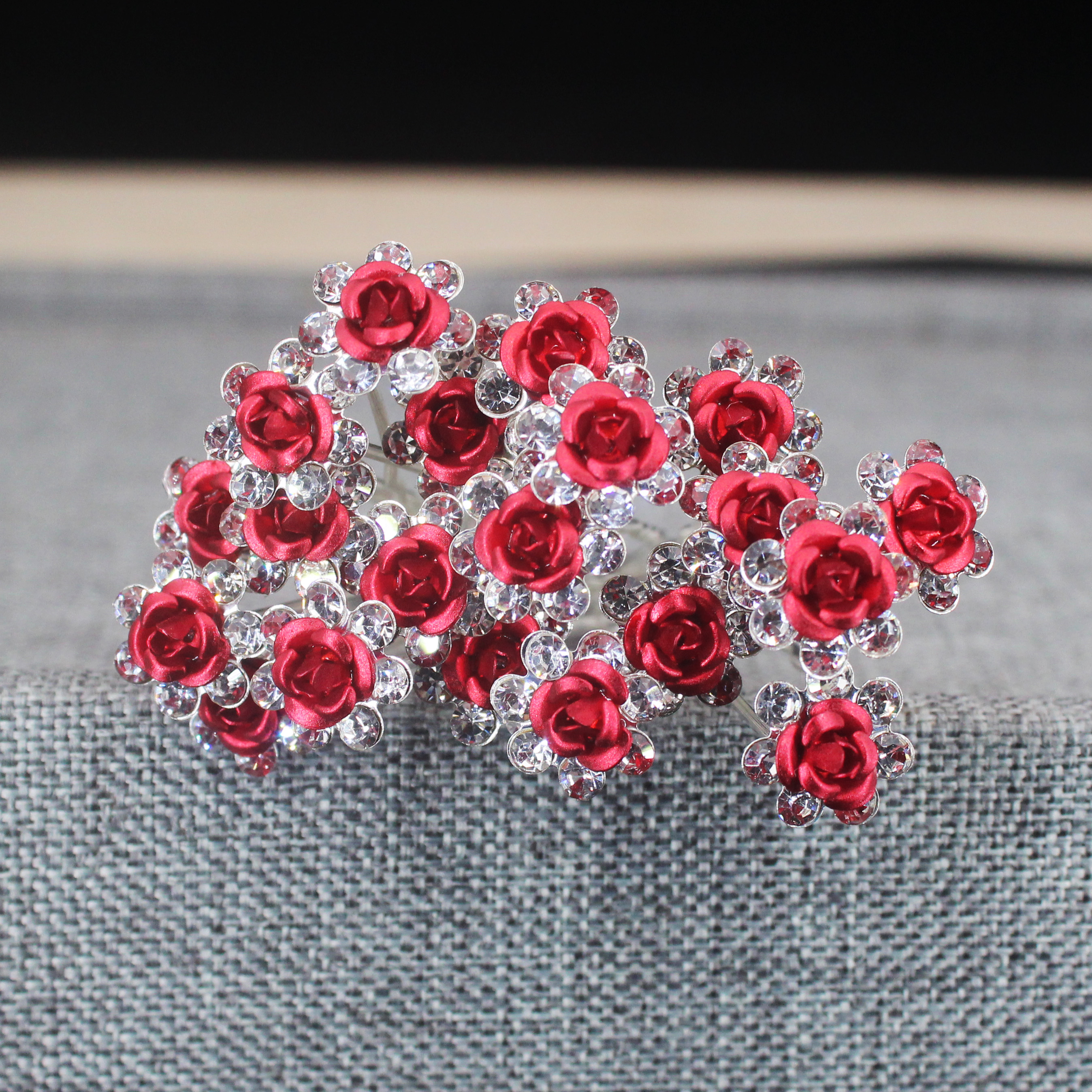20PCS Rose Flower Rhinestone H - đánh giá và giá Event Suppliers