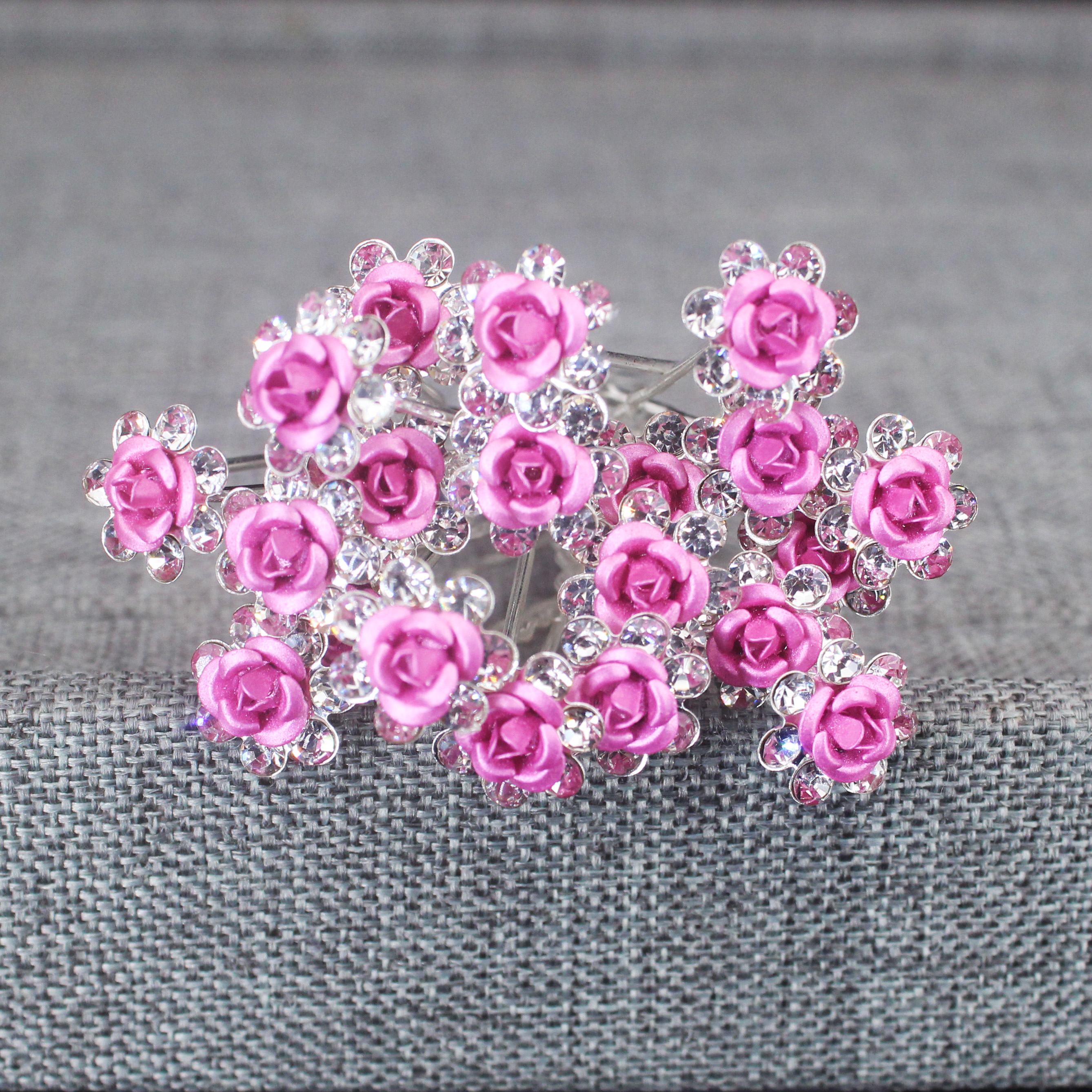 20PCS Rose Flower Rhinestone H - đánh giá và giá Event Suppliers